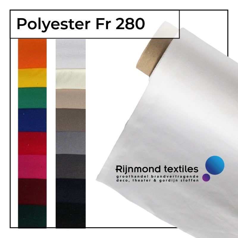 Burlington stof 280 cm polyester