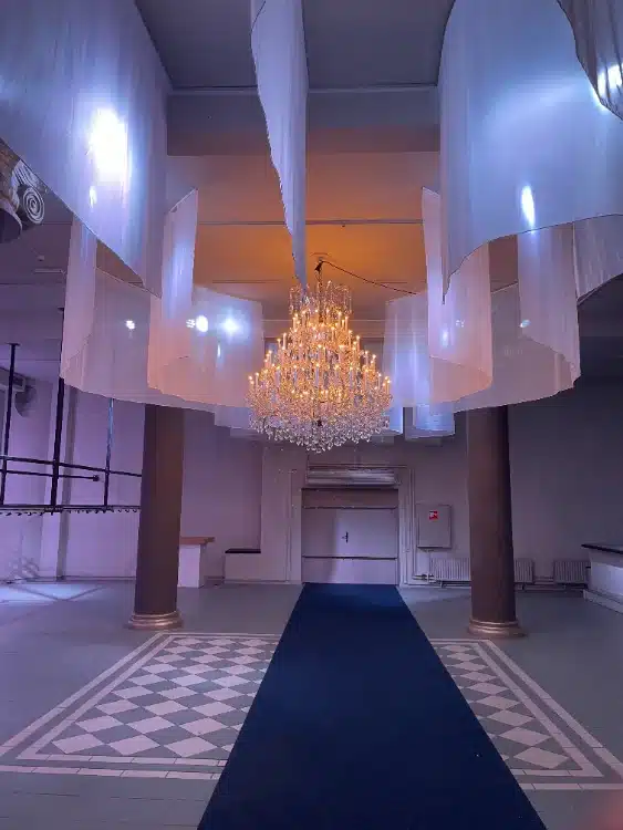 Le Grand Chateaux 2 event decoratie stof