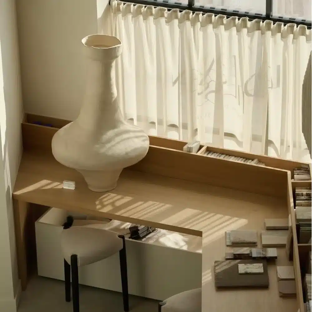 Transparante linnen vitrages voor de showroom-5 transparante vitrages op maat